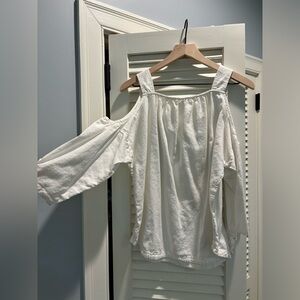 Madewell Cold shoulder shirt